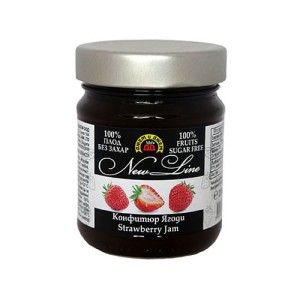 Dżem z Truskawek 230G 100% Naturalny bez cukru