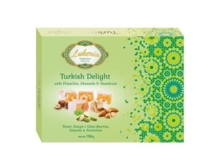 LOKUM z Pistacjami, Migdałami i Orzechami Laskowymi 150G