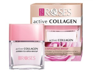 Kolagenowy krem z Biopeptydami i Różą na dzień 50ML - 98% Naturalne składniki