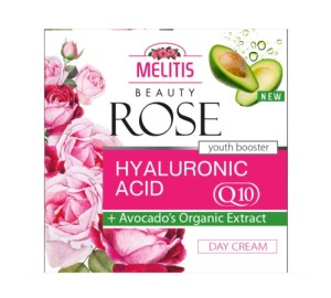 Krem na dzień Q10 z olejkiem różanym, kwasem hialuronowym i olejkiem awokado 50ML