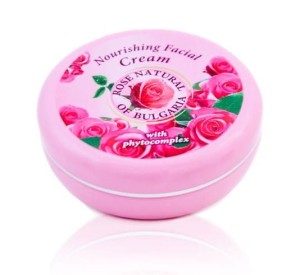 Odżywczy krem ​​do twarzy Rose Natural z fitokompleksem 150ML