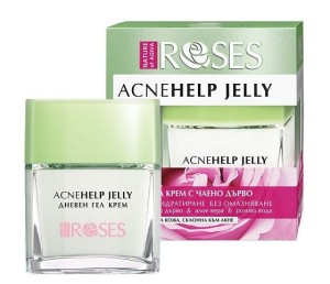 Krem przeciwtrądzikowy w żelu (Aloes i Róża 50ML) - 95% Naturalne składniki