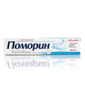 Pasta do zębów Pomorin Wybielająca bez fluoru 100ML