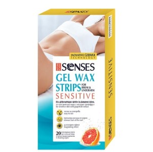 Plastry żelowe do depilacji bikini i pach 20 sztuk