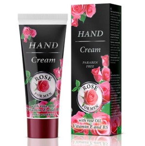 Różany krem do rąk dla mężczyzn 75ML