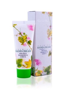 Krem do rąk z olejkiem z pestek winogron, olejkiem różanym i olejkiem kokosowym 75ML