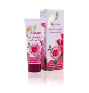 Balsam do zmęczonych stóp z olejkiem różanym i koenzymem Q10 75ML