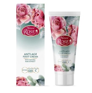 Różany krem do stóp z Retinolem i Q10 75ML