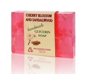Mydełko Kwiat Wiśni i Drzewo Sandałowe 80G