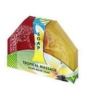 Mydło Tropikalny Masaż z gąbką Loofah 80G - Ręcznie robione