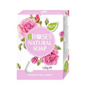 Naturalne mydło Róża 100G - 96,9% naturalnych składników