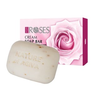 Kremowe mydło różane białe 75G
