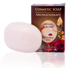 Mydło kremowe Argan i Róża 100G