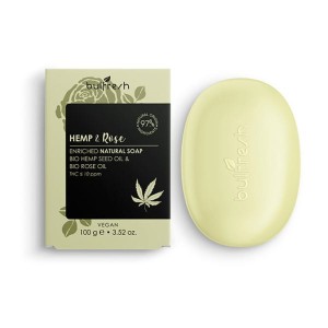 Naturalne mydło Konopia i Róża 100G