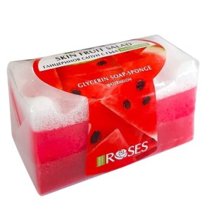Mydło Arbuzowe z gąbką 55g