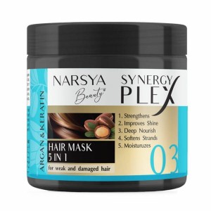 Maska do włosów Argan i Keratyna 5w1 350ML