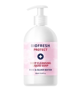 Oczyszczające mydło w płynie Róża i Srebro 500ML