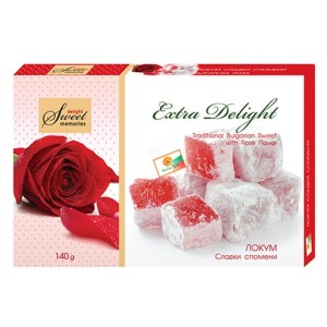 Lokum różane Extra Delight 140G