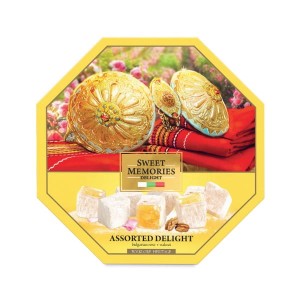 Lokum-Galaretki Róża i Orzech Folklor Różany 140G