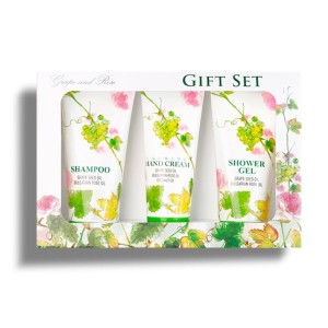 Zestaw Róża z Winogronem w prezentowym pudełku