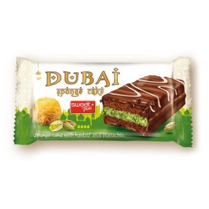 Bułgarskie Ciastko Dubajskie z Kremem Pistacjowym i Ciastem Kadayif - 50G