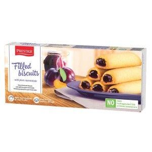 Ciastka nadziewane dżemem śliwkowym 134G