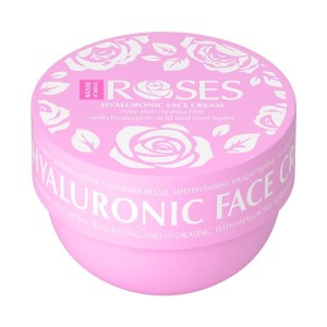Krem do twarzy z kwasem hialuronowym i wodą różaną Cudowna Róża 75ML