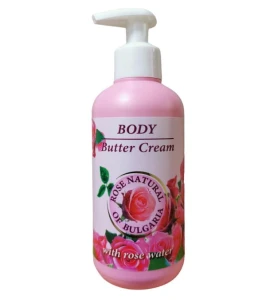 Krem Masło do ciała Rose Natural z wodą różaną 300ML