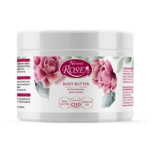 Masło do ciała z Wodą Różaną i koenzymem Q10 350ML