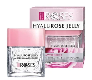 Hialuronowy krem w żelu z Różą i Aloesem 50ML - cera tłusta i mieszana