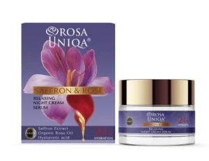 Krem - Serum Róża i Szafran na noc 50ML