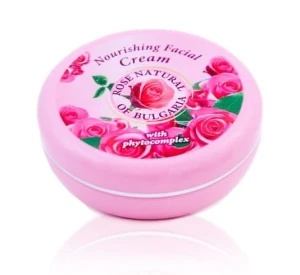 Odżywczy krem ​​do twarzy Rose Natural z fitokompleksem 150ML