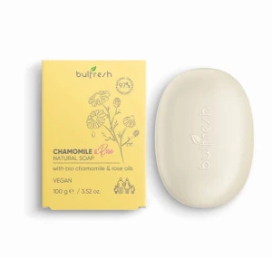 Naturalne mydło Rumianek i Róża 100G - 97,8% naturalnych składników