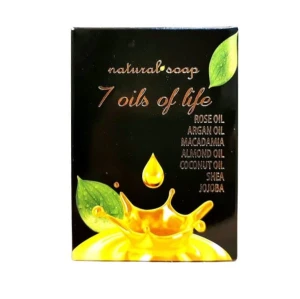 Mydło naturalne 7 olejków 100G - 98% naturalnych składników