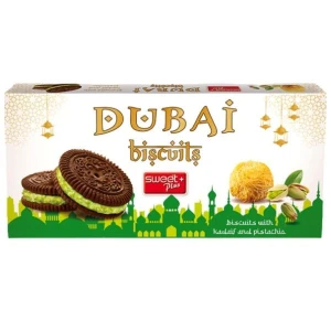 Ciasteczka dubajskie z kremem pistacjowym i ciastem kadayif 140G
