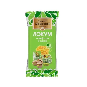 Batonik lokum z pistacjami i ciastem kadayif 30G