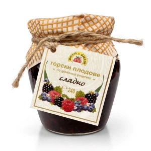  Konfitura z Jeżyn, Malin i Jagód 240ML
