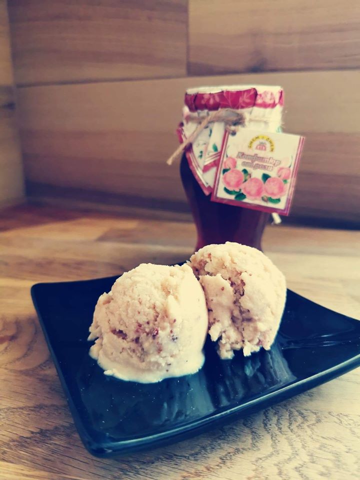 Lody różane :)